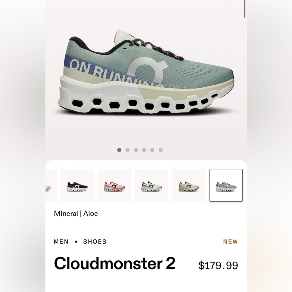 On Running Cloudmonster 2